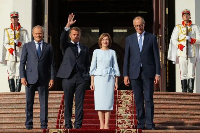 Wizyta odbywa się w momencie, gdy Mołdawia świętuje 34 lata niepodległości od Moskwy, która została ogłoszona po rozpadzie Związku Radzieckiego.