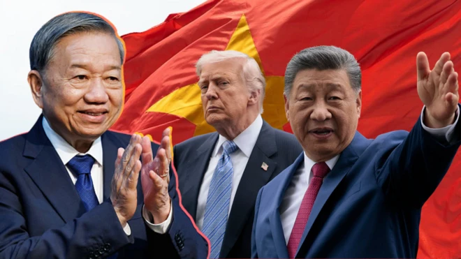 Tô Lâm, Donald Trump, Tận Cận Bình