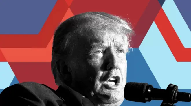 Trump fotoğrafı mitingden