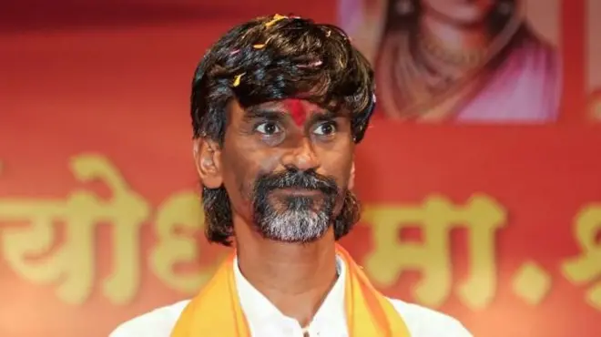 मराठा आरक्षणाचे आंदोलक मनोज जरांगे पाटील