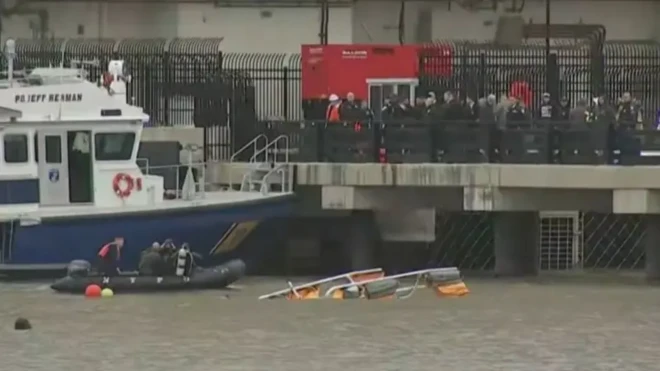 вертолет, упавший в Гудзон