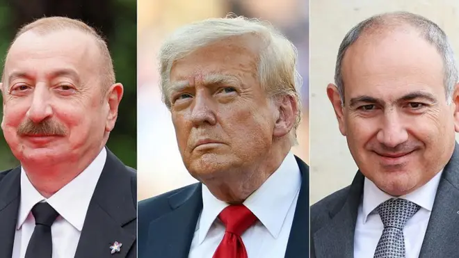 پاشینیان ترامپ علی‌اف