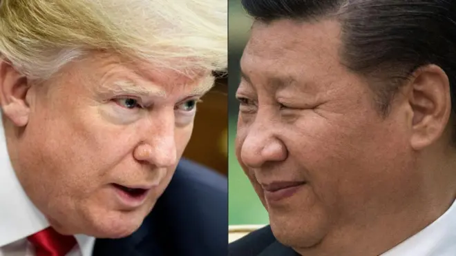 डोनाल्ड ट्रंप और शी जिनपिंग