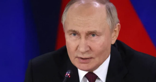 የሩሲያው ፕሬዝዳንት ቭላድሚር ፑቲን 