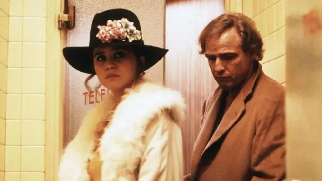 Сцена з фільму "Останнє танго в Парижі"