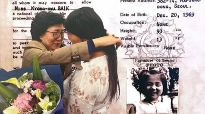 Han Tae-soon no reencontro com a filha