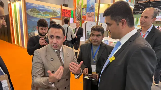 سردار یاسر الیاس کی اسرائیلی وزیر سے ملاقات 