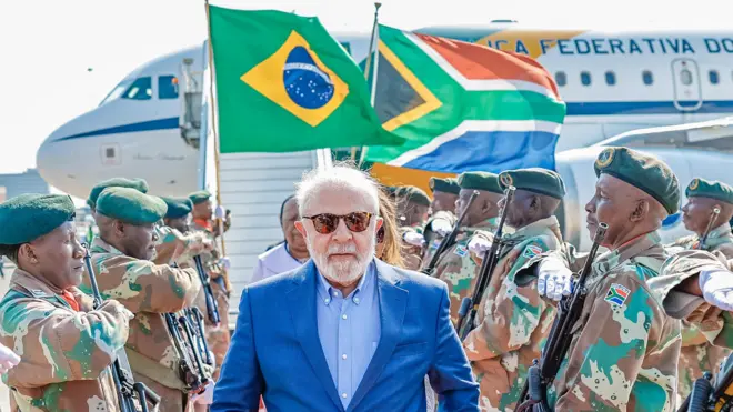 Presidente Lula na África do Sul