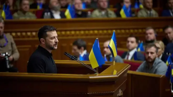Зеленский в Раде