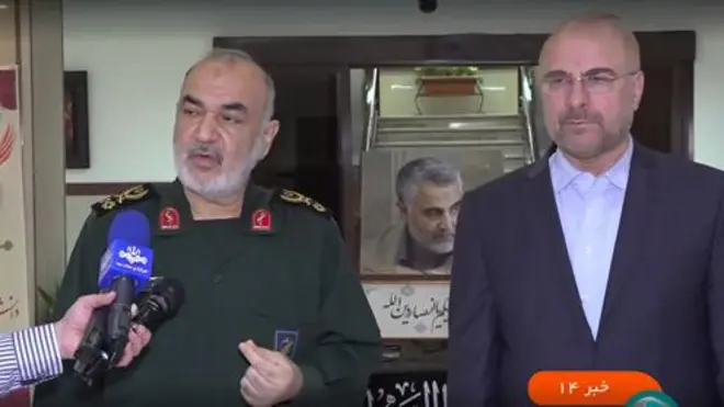 محمدباقر قالیباف و حسین سلامی