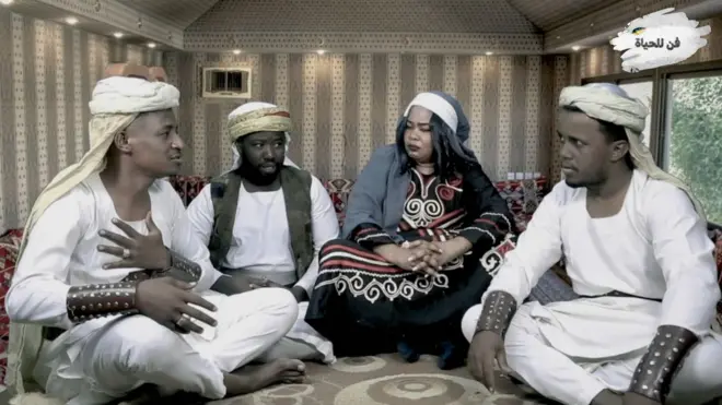 مسرح عن حياة الناس لكل الناس من السودان