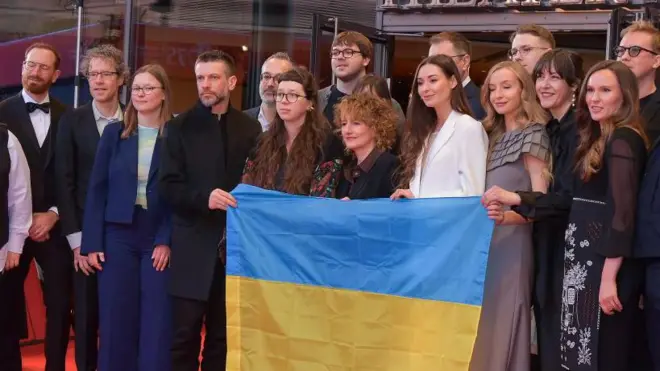 Команда фільму під час Берлінале