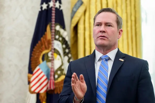 Michael Waltz ABŞ Azərbaycan Hikmət Hacıyev 