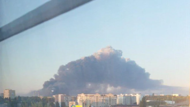 дым над Саратовом