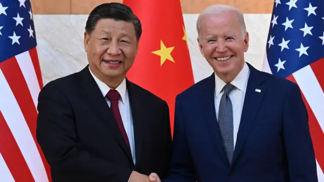 بایډن او شي