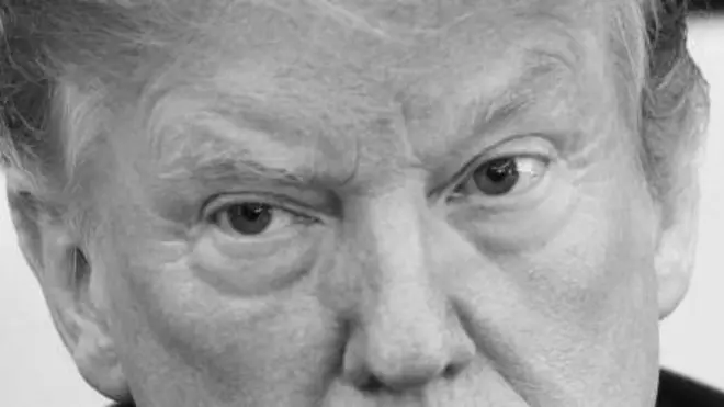 Imagen cerrada de Donald Trump