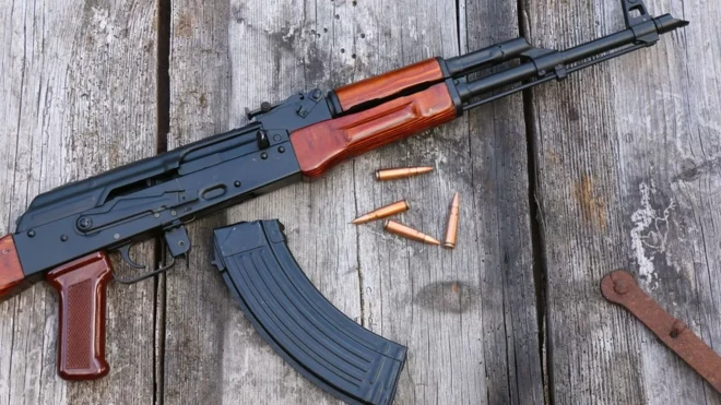 AK-47 rifles