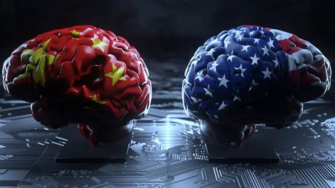 የቻይና እና የአሜሪካ ሰንደቅ ዓላማ