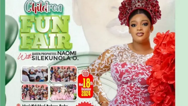 Di event wey bin dey advertised as free, draw large numbers