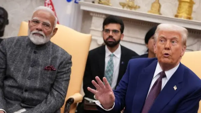 नरेंद्र मोदी और डोनाल्ड ट्रंप