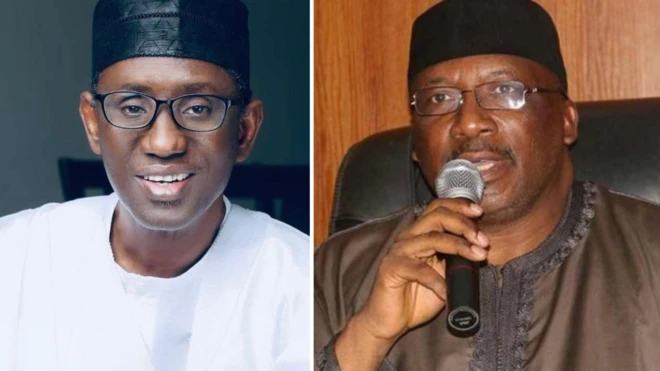 Nuhu Ribadu and Abdulrahman Dambaza