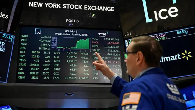 Wall Street ha sufrido los efectos de los aranceles de Trump.