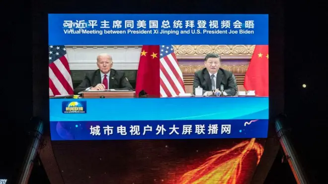 جو بایدن و شی‌ جین‌پینگ تاکنون حضوری ملاقات نکرده‌اند اما گفت‌وگوهای ویدئویی داشته‌اند