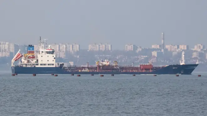 Вантажне судно біля Одеси