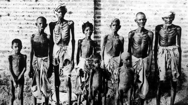 క్షామం బాధితుల ఫొటో 