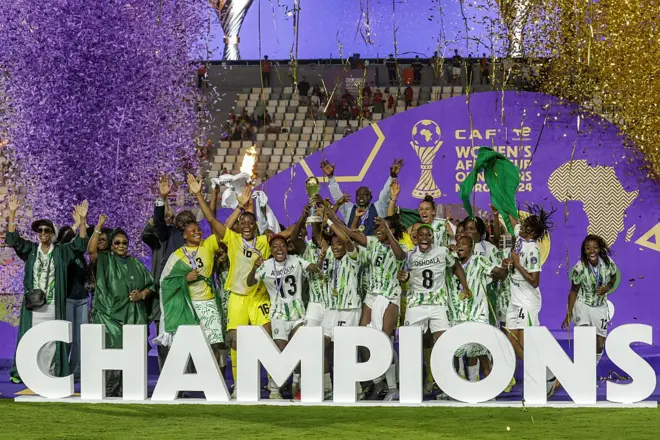 Super Falcons lift Wafcon trophy