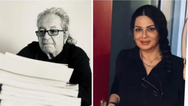 وحیده محمدی‌فر و داریوش مهرجویی