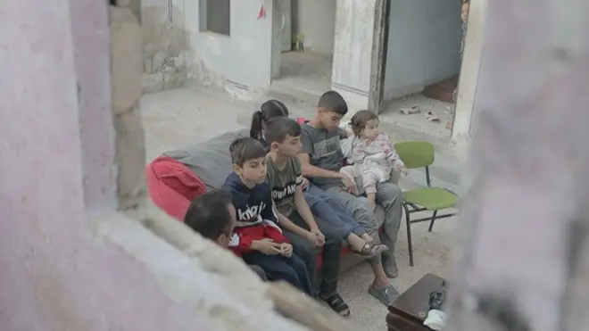 Gaza kids orphaned