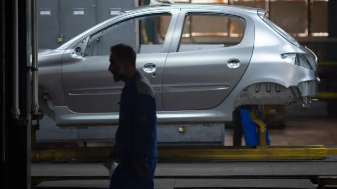 خط تولید ایران‌خودرو