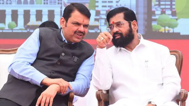 एकनाथ शिंदे और देवेंद्र फडणवीस