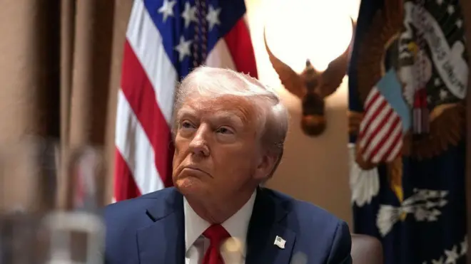 ترامپ در نشست کابینه روز چهارشنبه