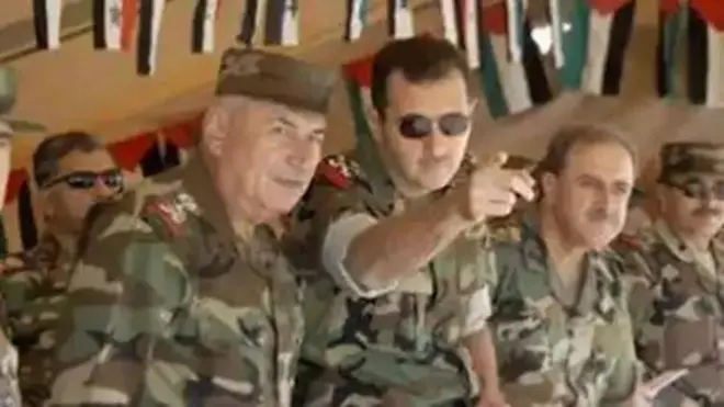 بشار الأسد ومخلوف