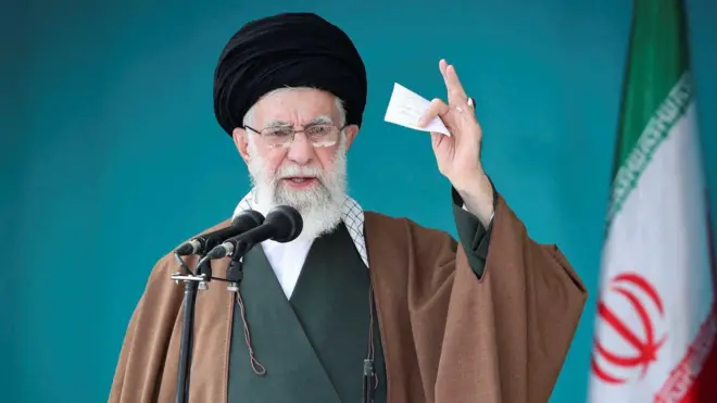 Ayatollah Ali Khamenei, umutegetsi w'ikirenga wa Iran