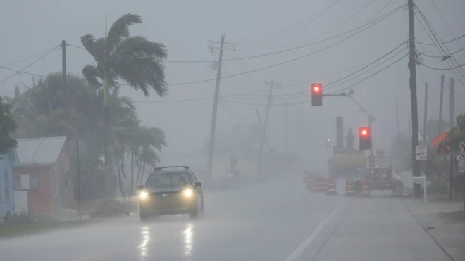 Chuvasesporte da sorte cupomFt Myers devido ao furacão Milton