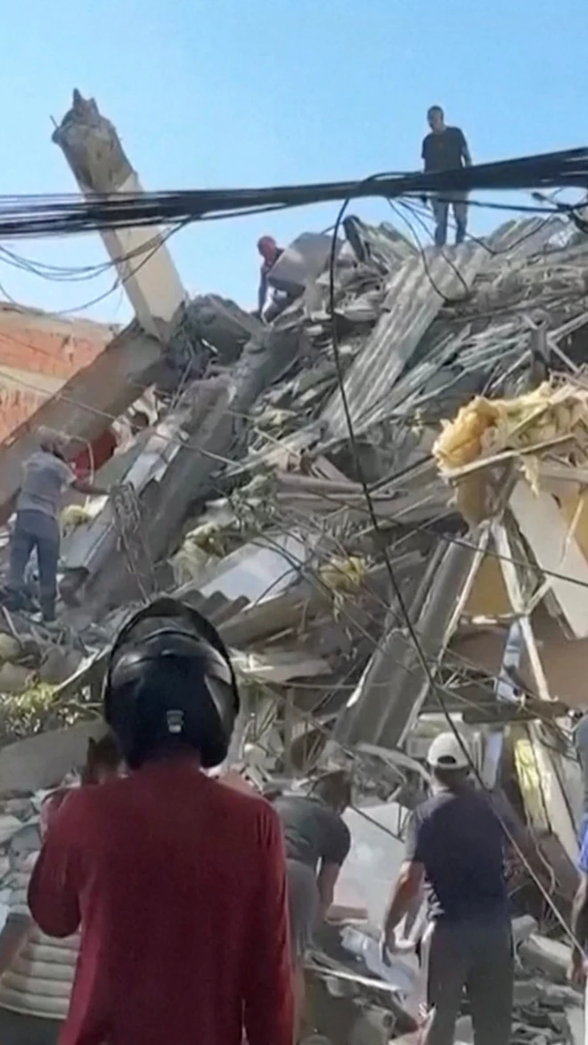 Edificio colapsado en Cali, Colombia