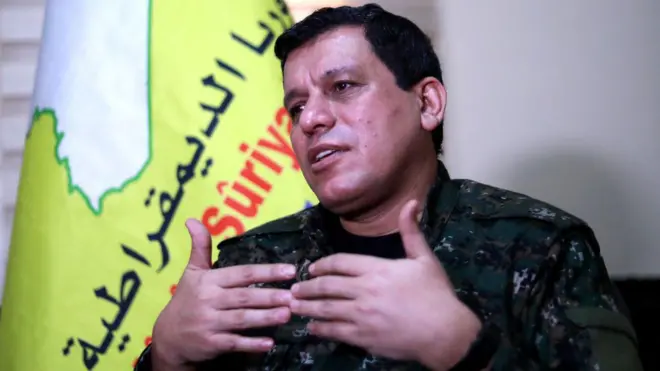 مظلوم عبدی، فرمانده کل نیروهای دموکراتیک سوریه: با ایران ارتباطی نداشتیم و نداریم