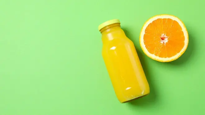 오렌지와 오렌지 주스