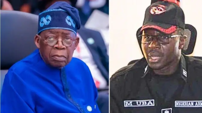 Aarẹ Bola Tinubu ati Oloogbe Ọgagun Musa Uba