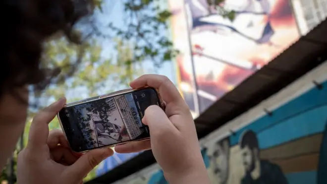 تصویری از میدان فلسطین تهران