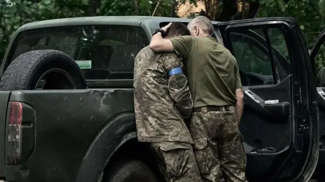 Украинские военные