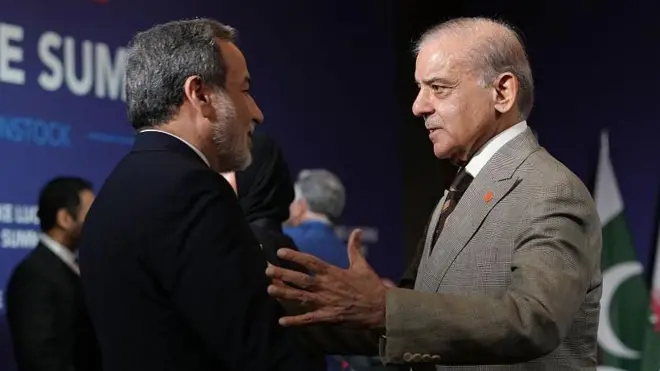 شہباز شریف اور عباس عراقچی