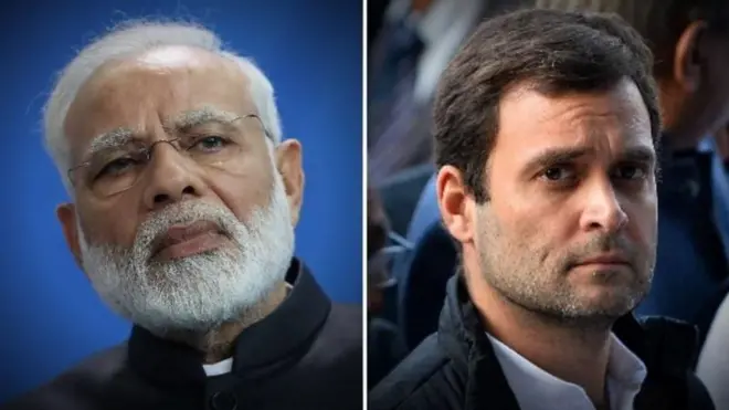 నరేంద్ర మోదీ, రాహుల్ గాంధీ