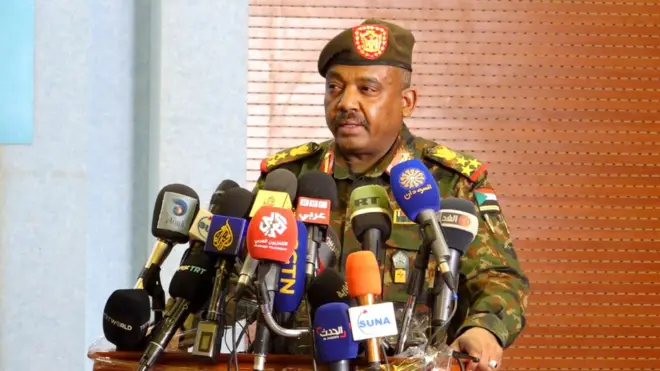 የሱዳን ጦር ቃል አቀባይ ብርጋዴር ጄኔራል አሲም አዋድ አብዱልወሃብ