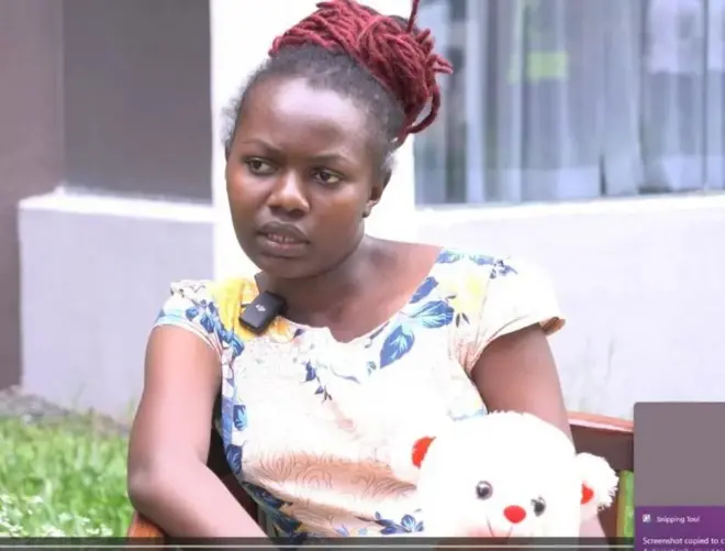 Abigael ari kumwe na nyina wamubaye hafi mu gihe cyose cy'ubuzima bwe