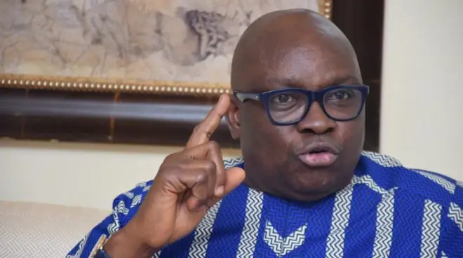 Aworan Gomina Ayodele Fayose 