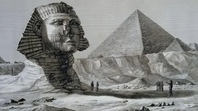 لوحة من كتاب "وصف مصر" 